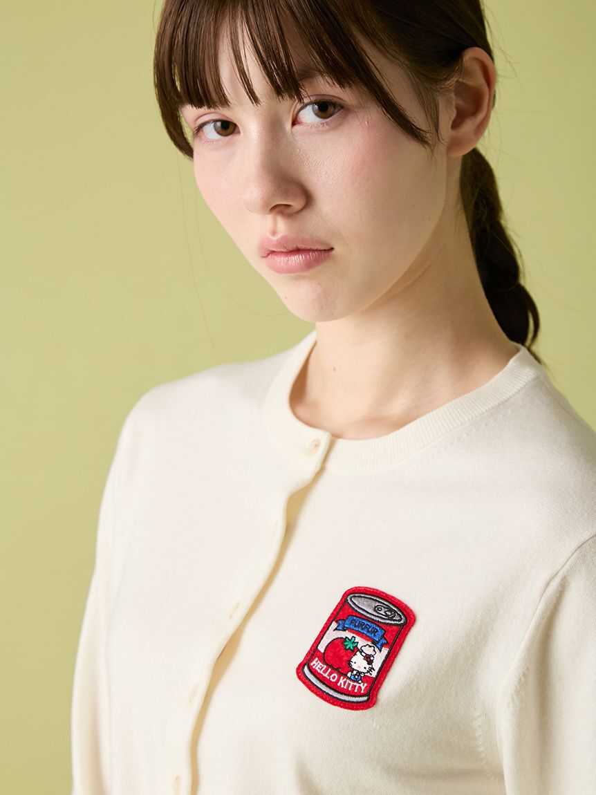 FURFUR「HELLO KITTYワッペンカーディガン」|カーディガン|