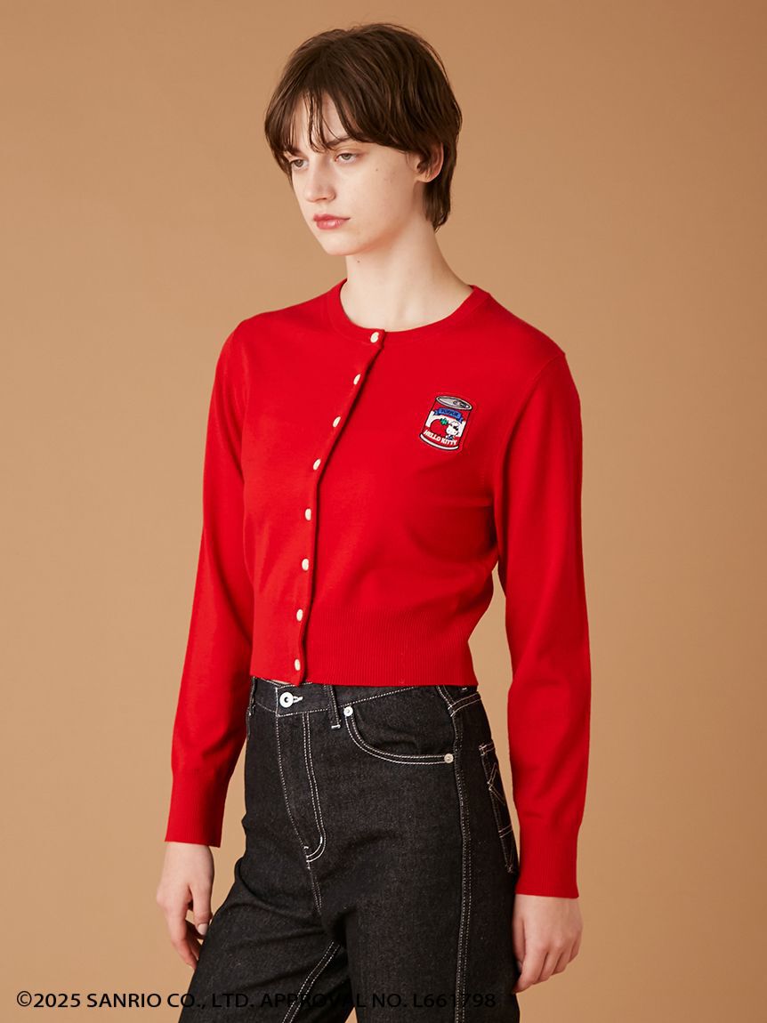 FURFUR「HELLO KITTYワッペンカーディガン」|カーディガン|