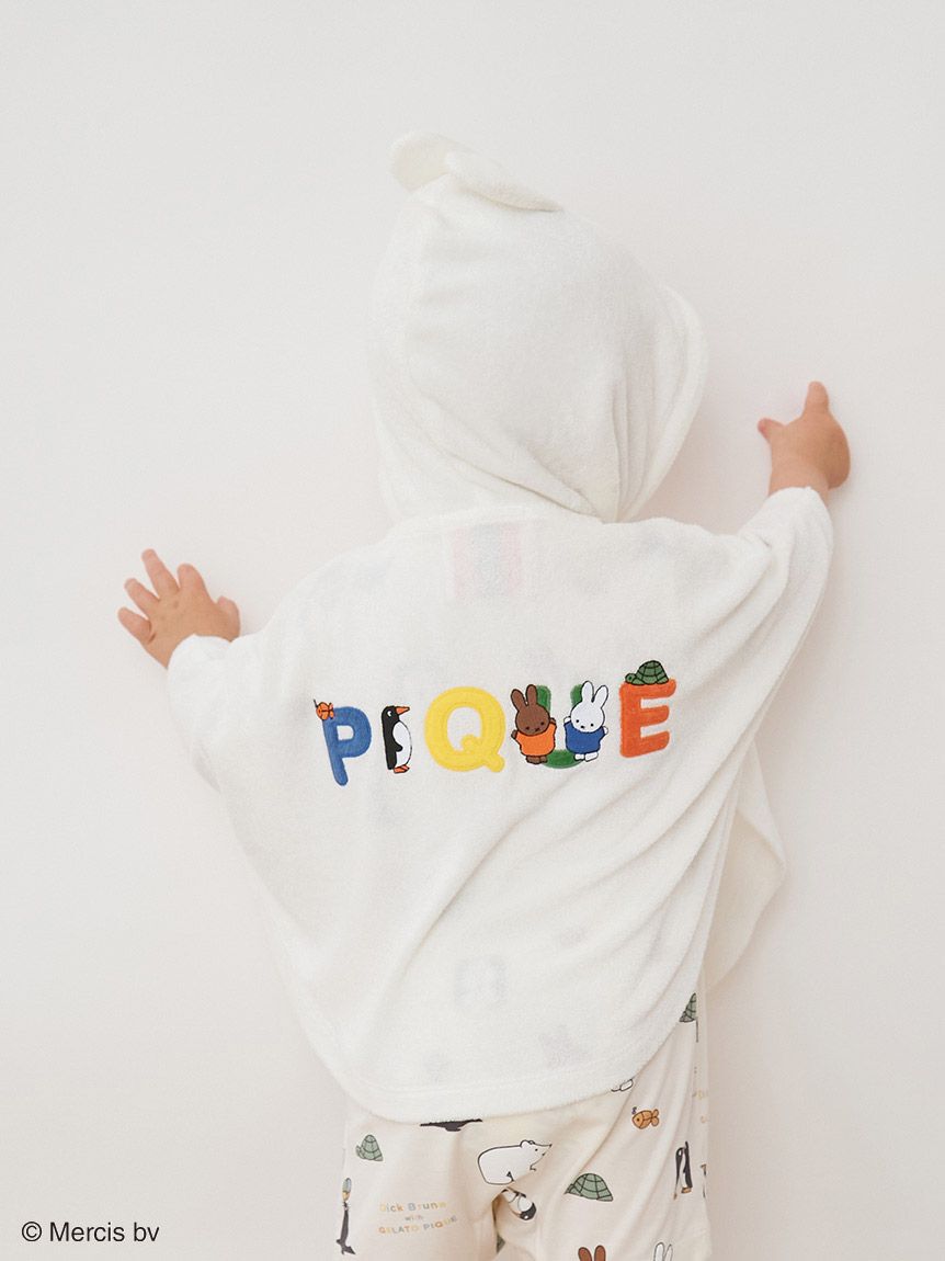 GELATO PIQUE KIDS & BABY「【Dick Bruna】【BABY】miffy パイルポンチョ」|その他ベビーウェア|