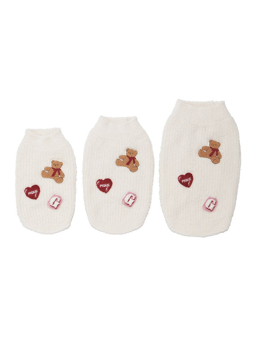  GELATO PIQUE CAT&DOG「【CAT&DOG】ベビモコベアサガラ刺繍プルオーバー」|その他|