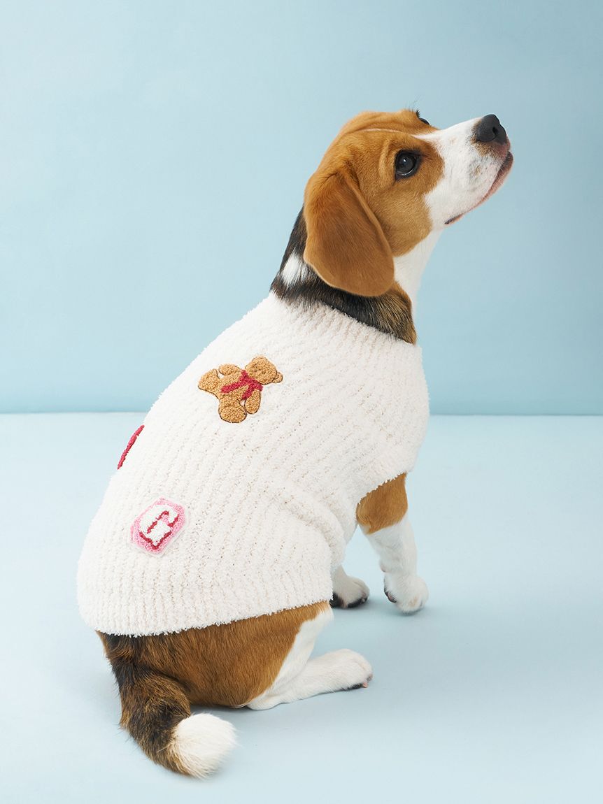  GELATO PIQUE CAT&DOG「【CAT&DOG】ベビモコベアサガラ刺繍プルオーバー」|その他|