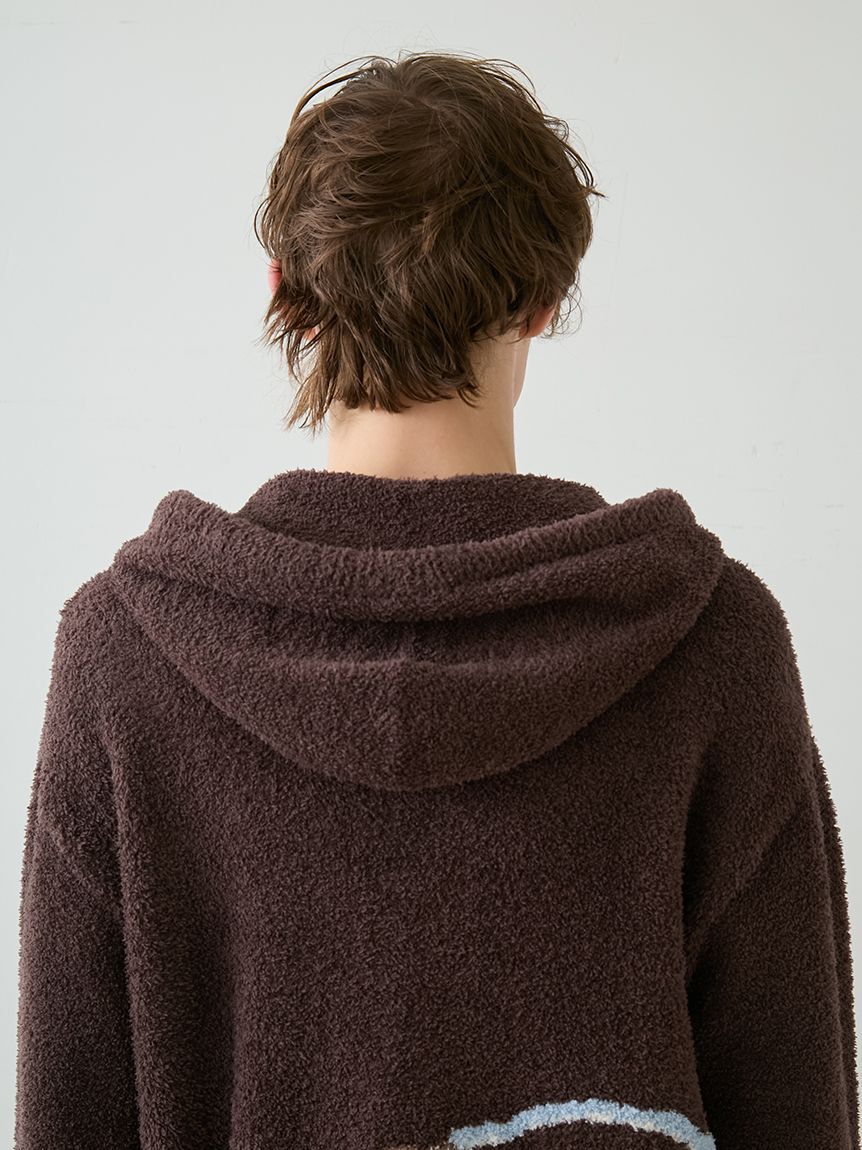 GELATO PIQUE HOMME「【HOMME】ベビモコトークロゴパーカ」|パーカー|