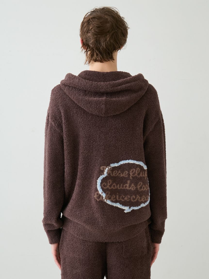 GELATO PIQUE HOMME「【HOMME】ベビモコトークロゴパーカ」|パーカー|