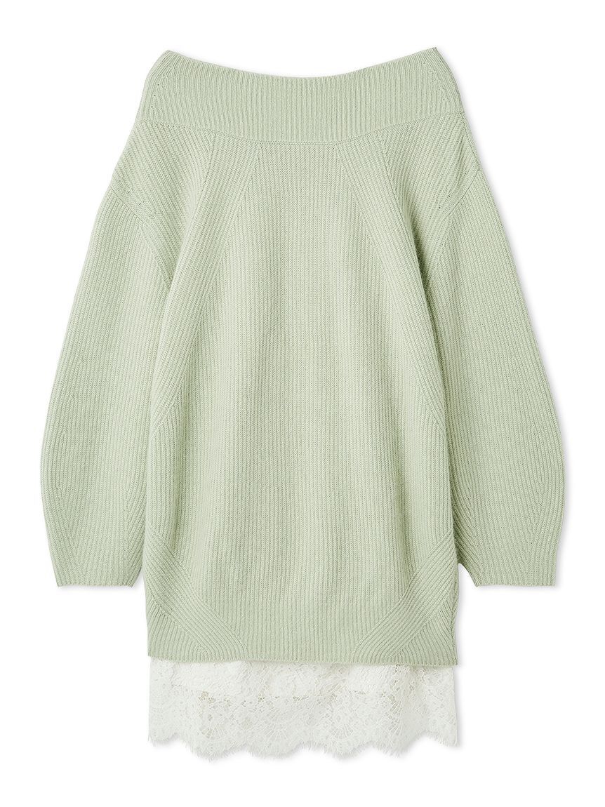 SNIDEL「ニットセットキャミミニワンピース」|ワンピース|