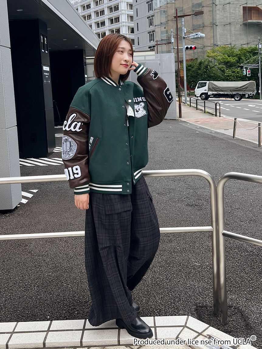 SNIDEL「【UCLA/NUTMEG】スタジャン」|ブルゾン・スタジャン|