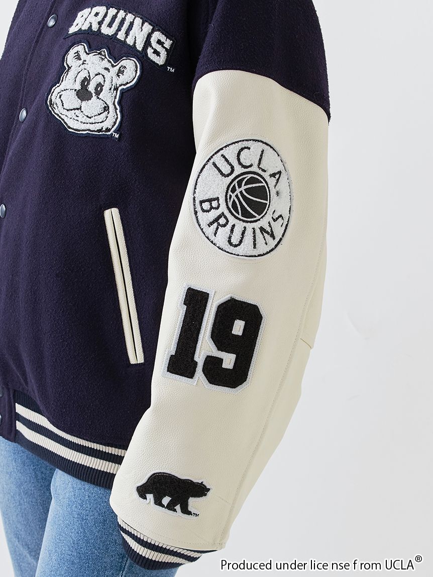 SNIDEL「【UCLA/NUTMEG】スタジャン」|ブルゾン・スタジャン|
