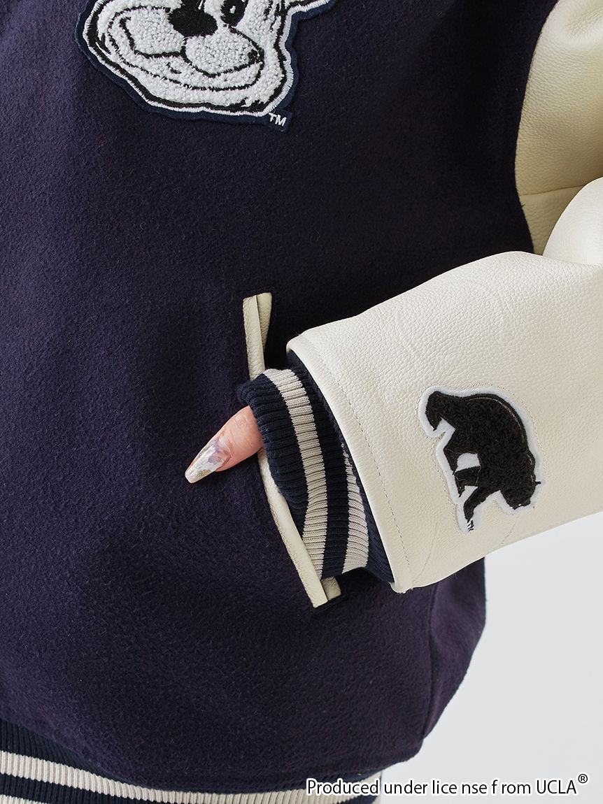 SNIDEL「【UCLA/NUTMEG】スタジャン」|ブルゾン・スタジャン|