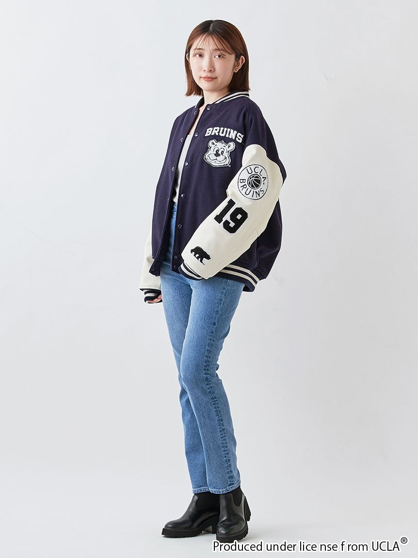 SNIDEL「【UCLA/NUTMEG】スタジャン」|ブルゾン・スタジャン|