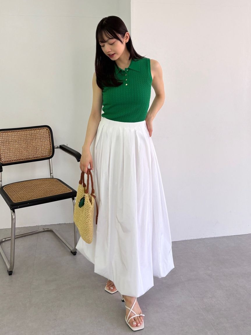 FRAY I.D「タックロングバルーンスカート」|スカート|