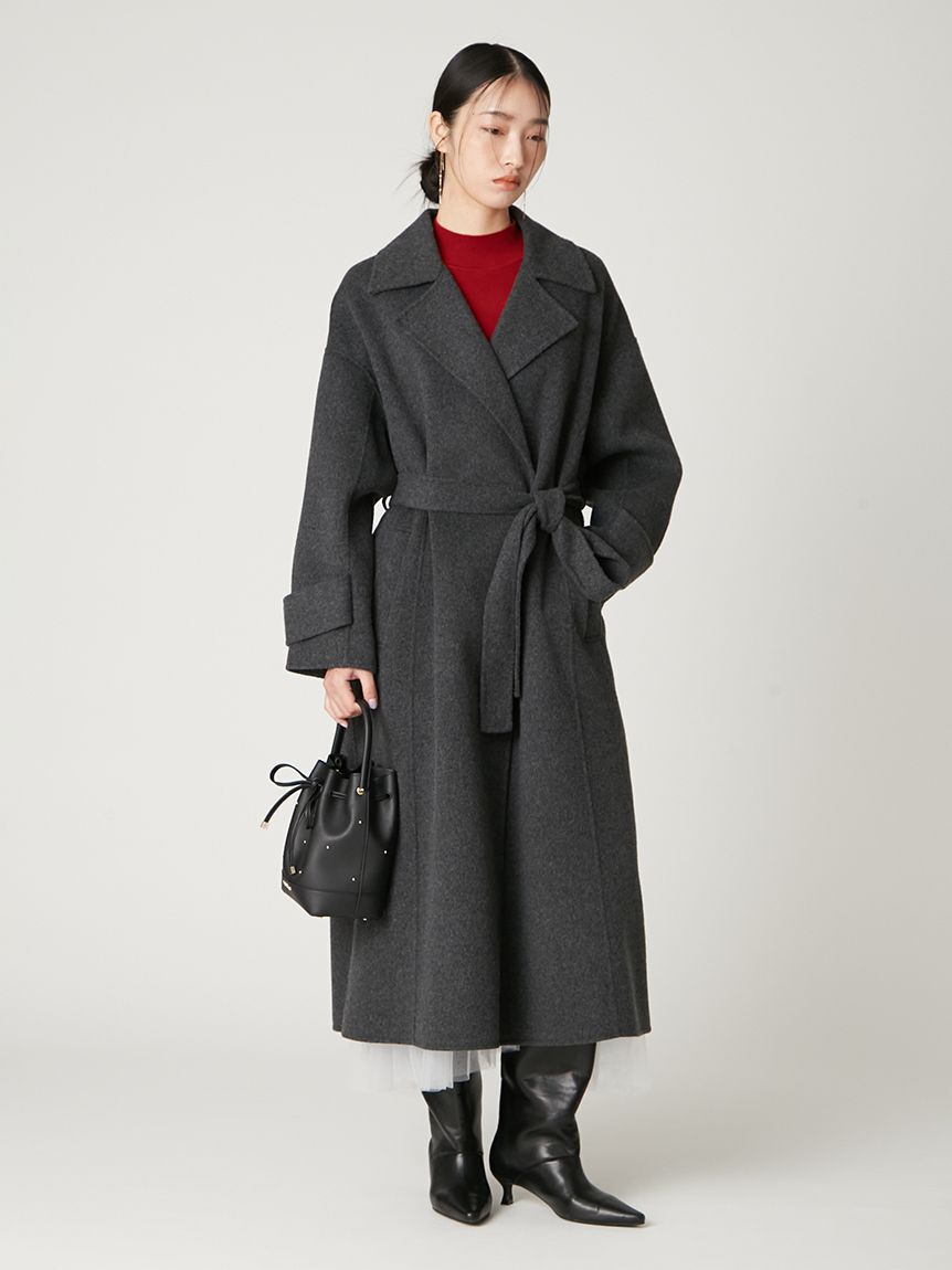 FRAY I.D「ドローストリングスタッズリボンバッグ」|ハンドバッグ|