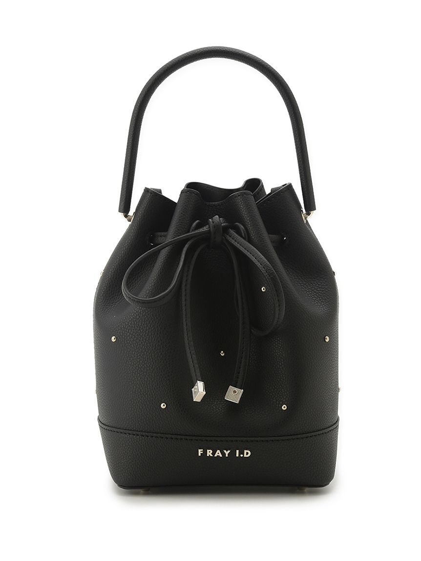 FRAY I.D「ドローストリングスタッズリボンバッグ」|ハンドバッグ|