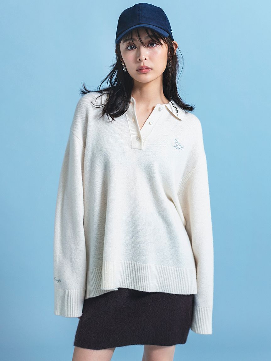 FRAY I.D「ラクーンダブルフェイスニットミニスカート」|スカート|