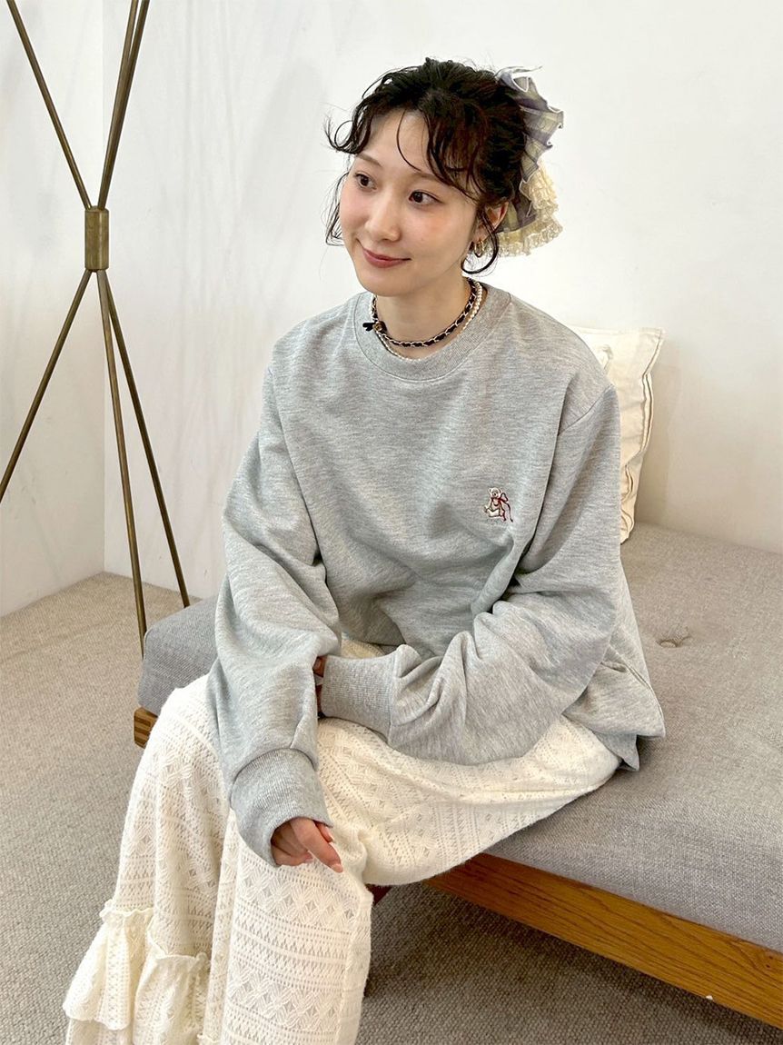 LILY BROWN「ハーフフリルシュシュ」|ヘアバンド|