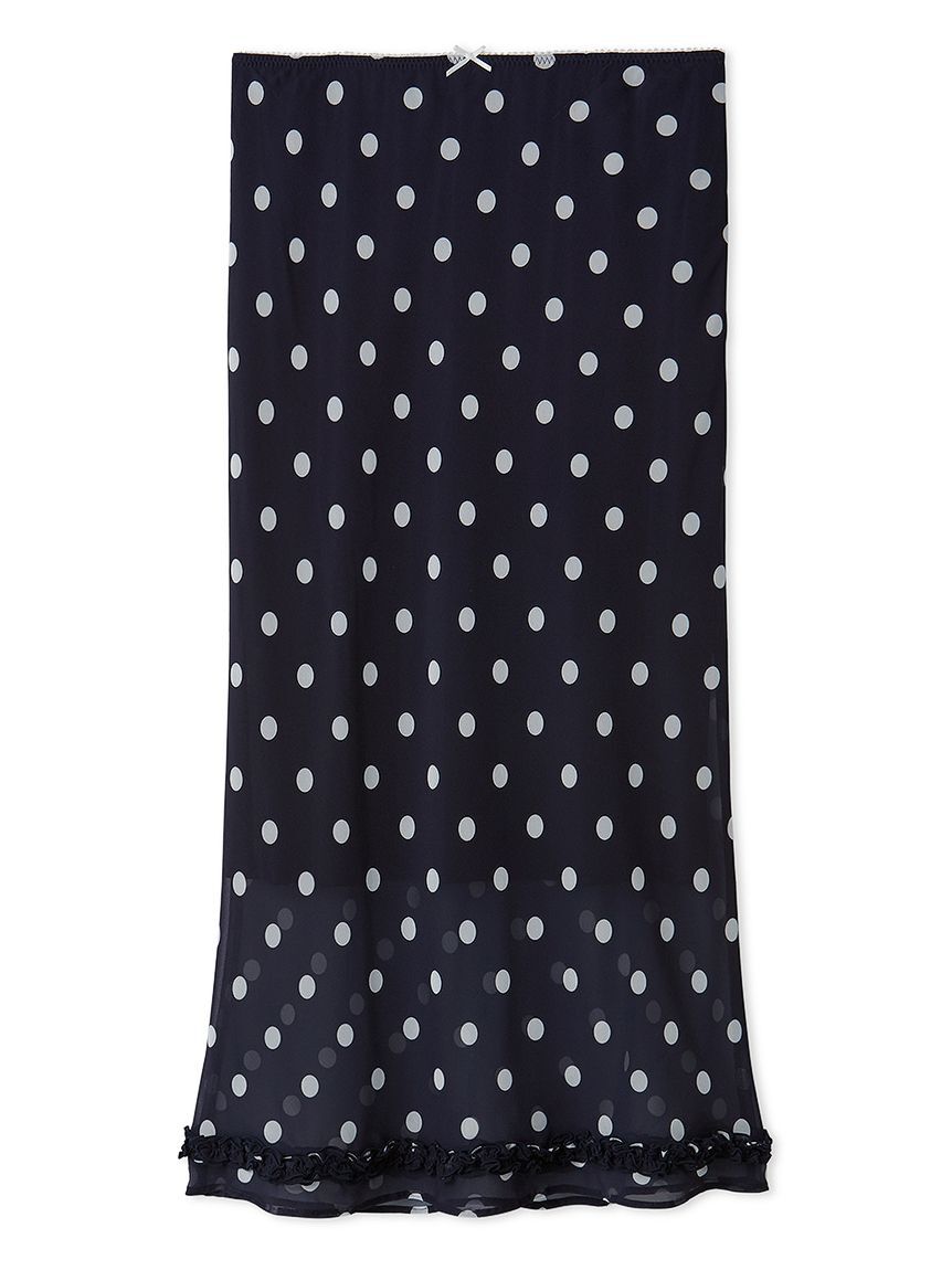 LILY BROWN「プリントシフォンバイアスミディスカート」|スカート|