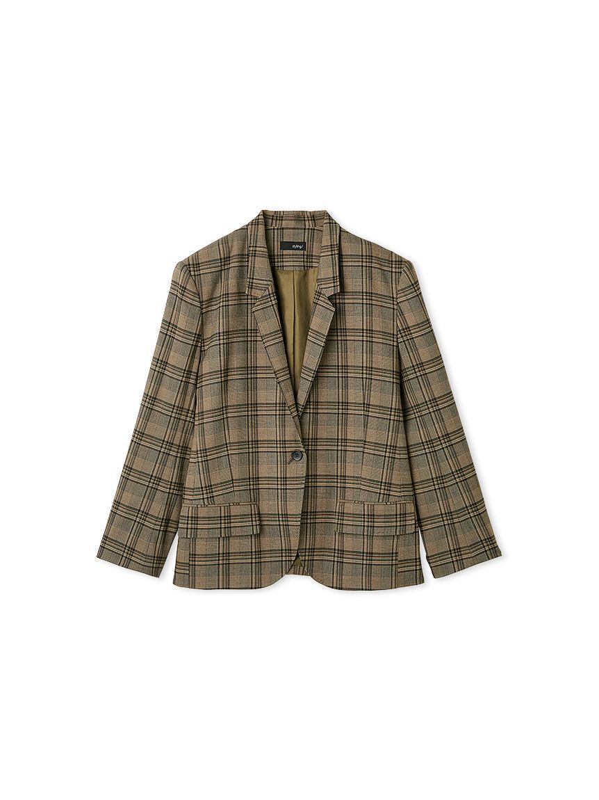 styling/「【セットアップ対応】シングルブレステッドスーツジャケット」|テーラードジャケット|CHECK
