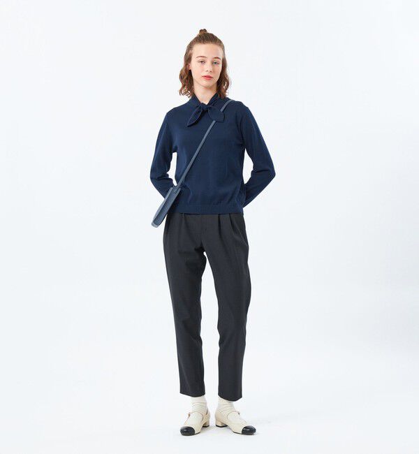 MACKINTOSH PHILOSOPHY「リボンタイロングスリーブニット」|ニット・セーター|