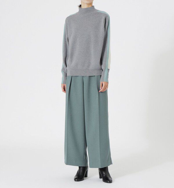  「2フェイスブロッキングニット」|ニット・セーター|