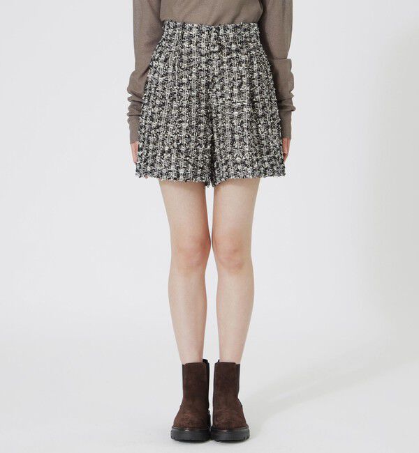  「ツイードタックショートパンツ」|その他|