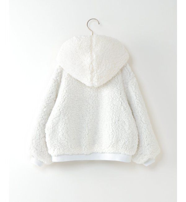 ikka kids「【キッズ】リバーシブルフードボアブルゾン（120~160cm）」|その他|