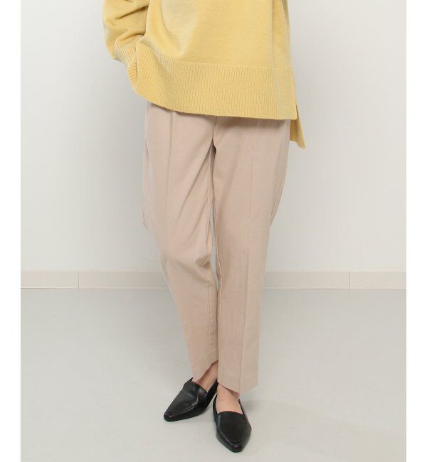 ikka「あたたか Beasystretchパンツ」|その他|ベージュ