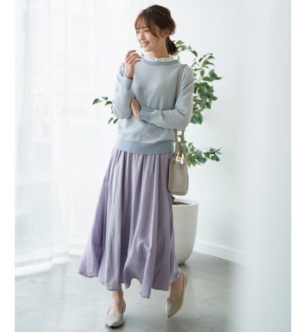 ikka「アラエルニットペタンコパンプス」|その他|