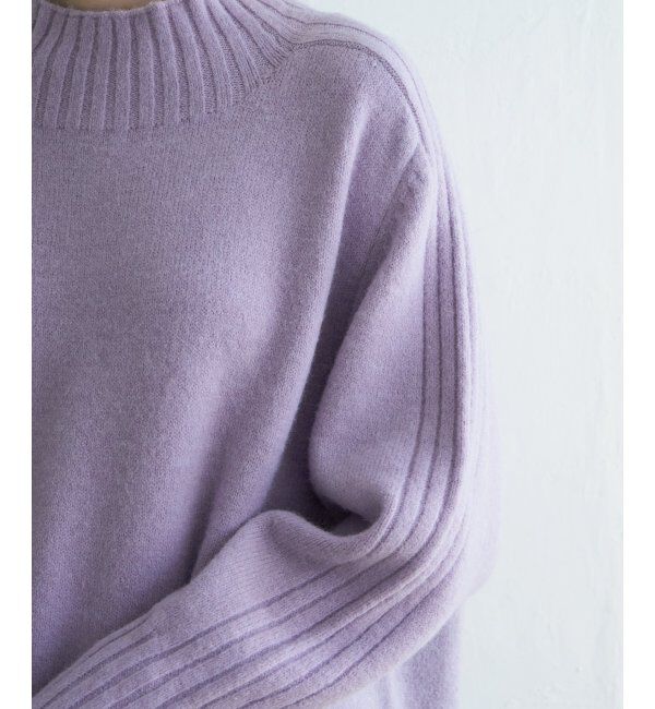 ikka「ハイネックバックスリットプルオーバー」|プルオーバー|