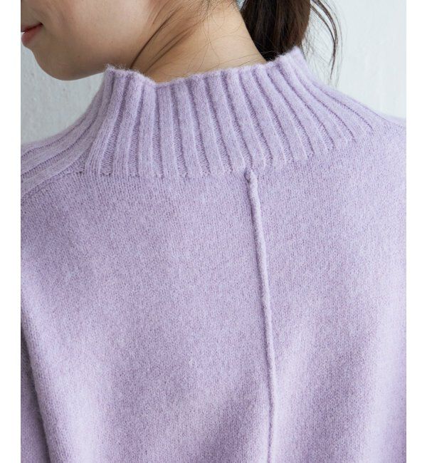 ikka「ハイネックバックスリットプルオーバー」|プルオーバー|