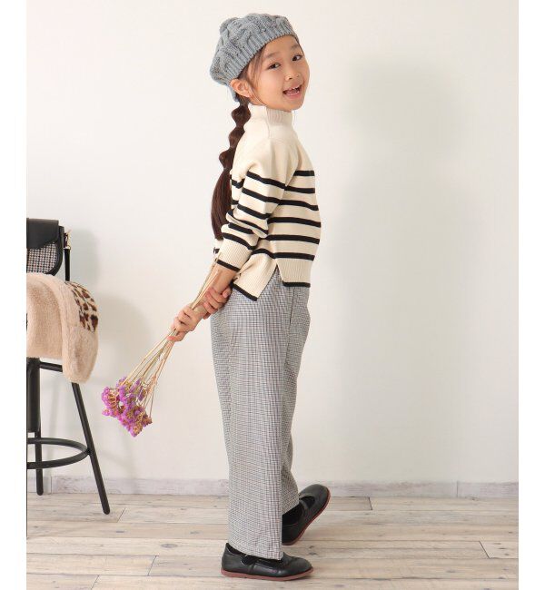 ikka kids「ケーブルニットベレー帽」|その他|