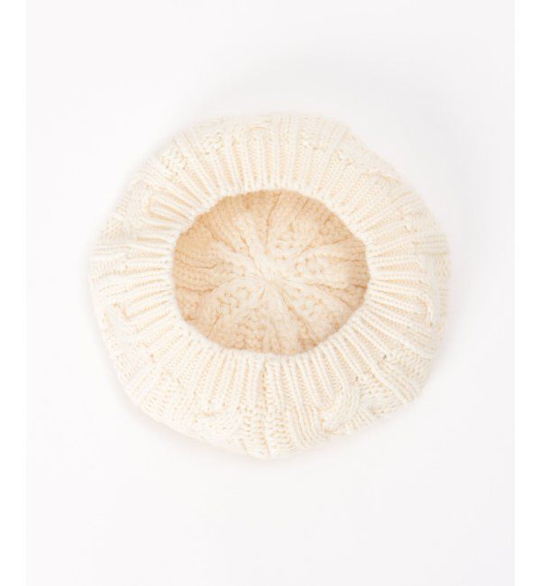 ikka kids「ケーブルニットベレー帽」|その他|