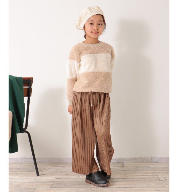 ikka kids「ケーブルニットベレー帽」|その他|