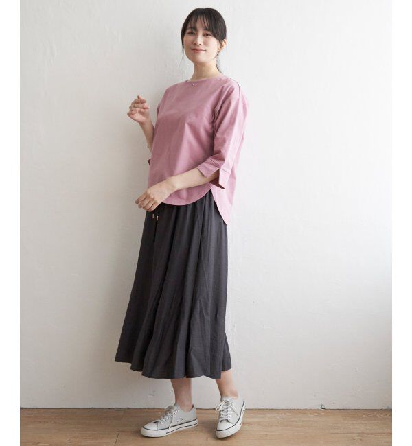 ikka「梨地ジョーゼットプルオーバー」|その他|