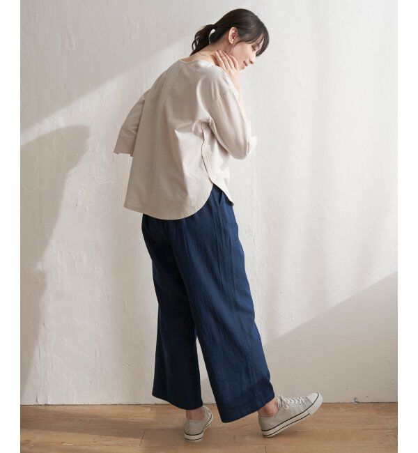 ikka「梨地ジョーゼットプルオーバー」|その他|