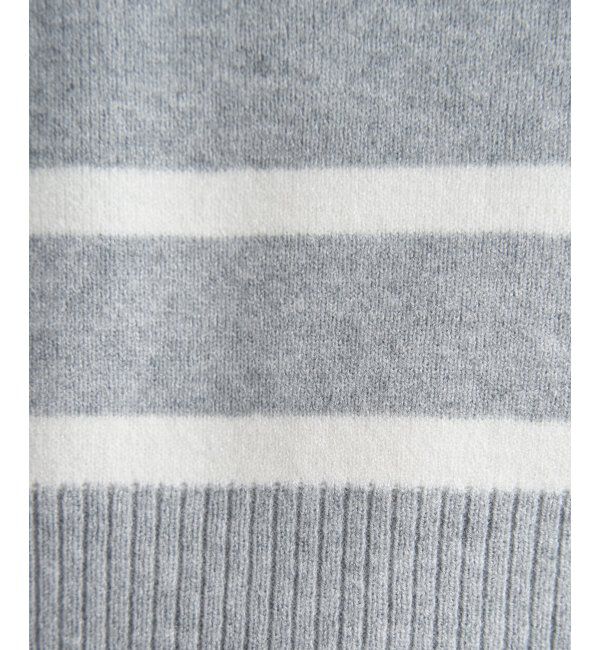 ikka「【親子おそろい】クリーミーサイドスリットニット」|プルオーバー|