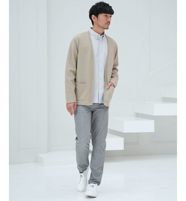 ikka「【吸水速乾】イージーケアオックスボタンダウンシャツ」|シャツ・ブラウス|