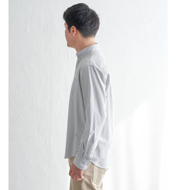 ikka「【吸水速乾】イージーケアオックスボタンダウンシャツ」|シャツ・ブラウス|