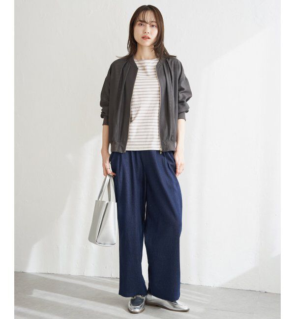 ikka「コットンUSAロンT」|Tシャツ・カットソー|