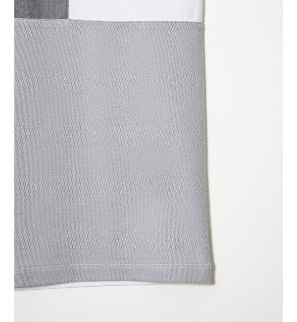 ikka「ブロックスポンチグラデロンＴ」|Tシャツ・カットソー|