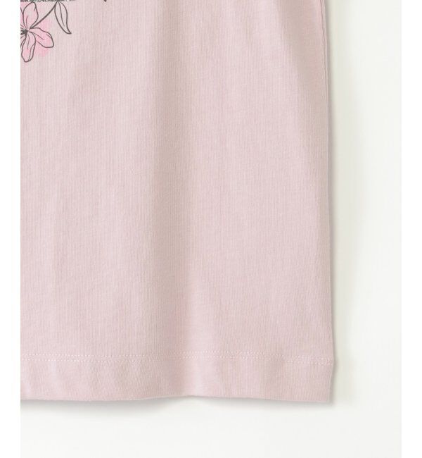 ikka kids「【親子おそろい】ボリュームパフ袖プリントTシャツ（120~160cm）」|Tシャツ・カットソー|