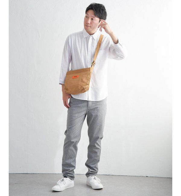 ikka「【雑誌MonoMax5月号掲載】【吸水速乾】7分袖イージーケアリネン無地シャツ」|シャツ・ブラウス|