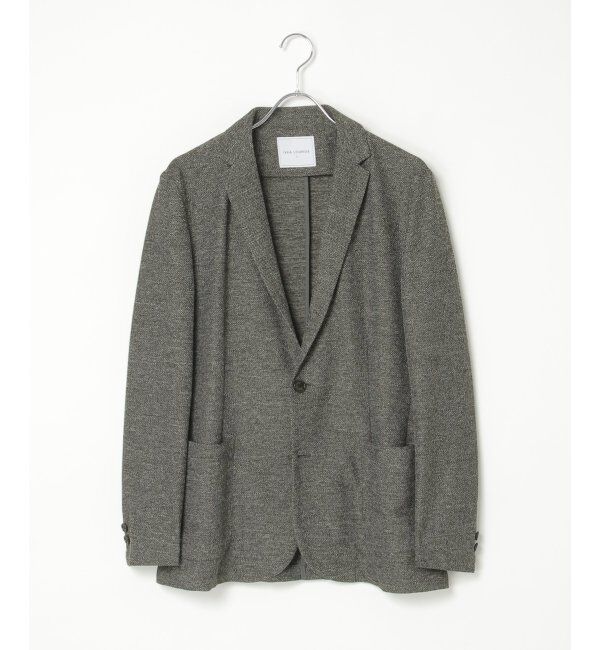 IKKA LOUNGE「【イージーケア】GOKU楽ワーク メランジライトジャケット」|テーラードジャケット|