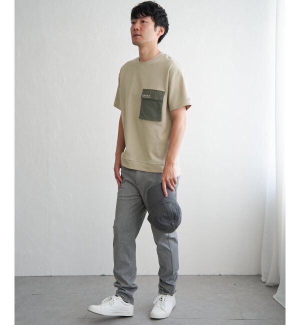 ikka「URBAN NATURE LIFE アーバンネイチャーライフ フラップポケットTシャツ」|Tシャツ・カットソー|