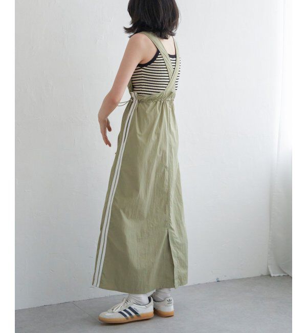 VENCE share style「ナイロンサイドラインジャンスカ」|スカート|