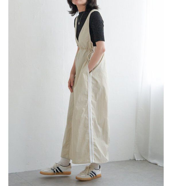 VENCE share style「ナイロンサイドラインジャンスカ」|スカート|