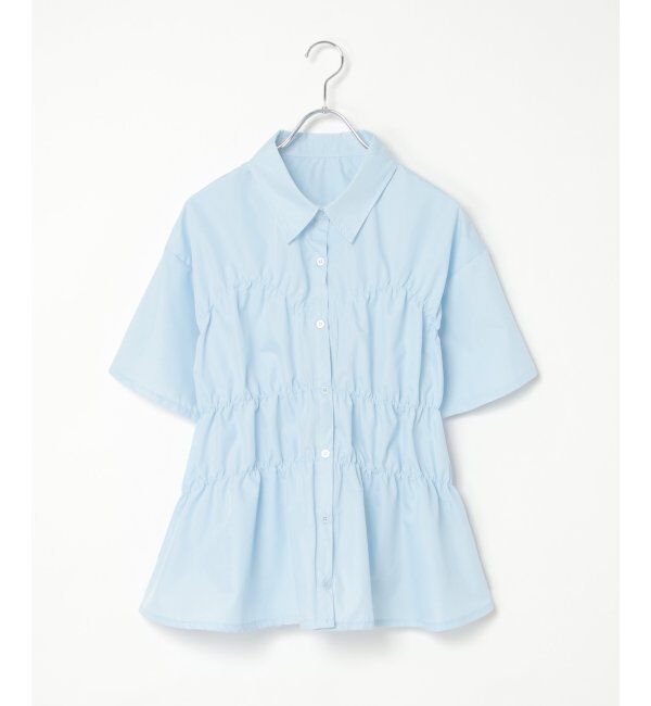 VENCE share style「ブロードシャーリングシャツHS」|シャツ・ブラウス|