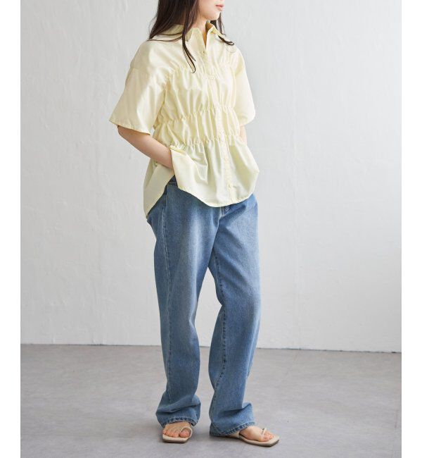 VENCE share style「ブロードシャーリングシャツHS」|シャツ・ブラウス|