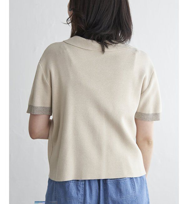 VENCE share style「コード刺繍ダブルジップブルゾン」|カーディガン|