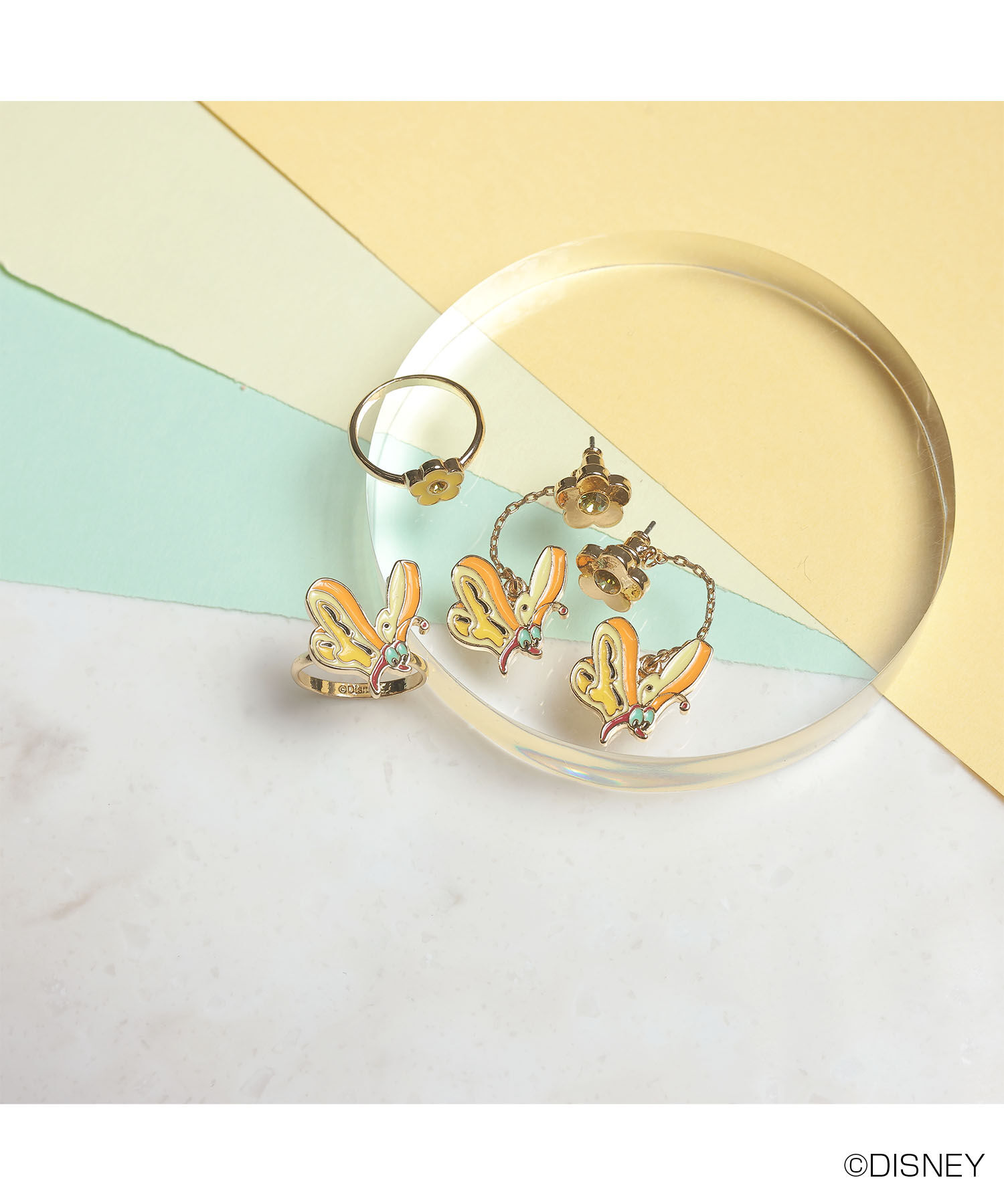 MARY QUANT「ブレッドアンドバターフライデザイン リングセット」|リング|