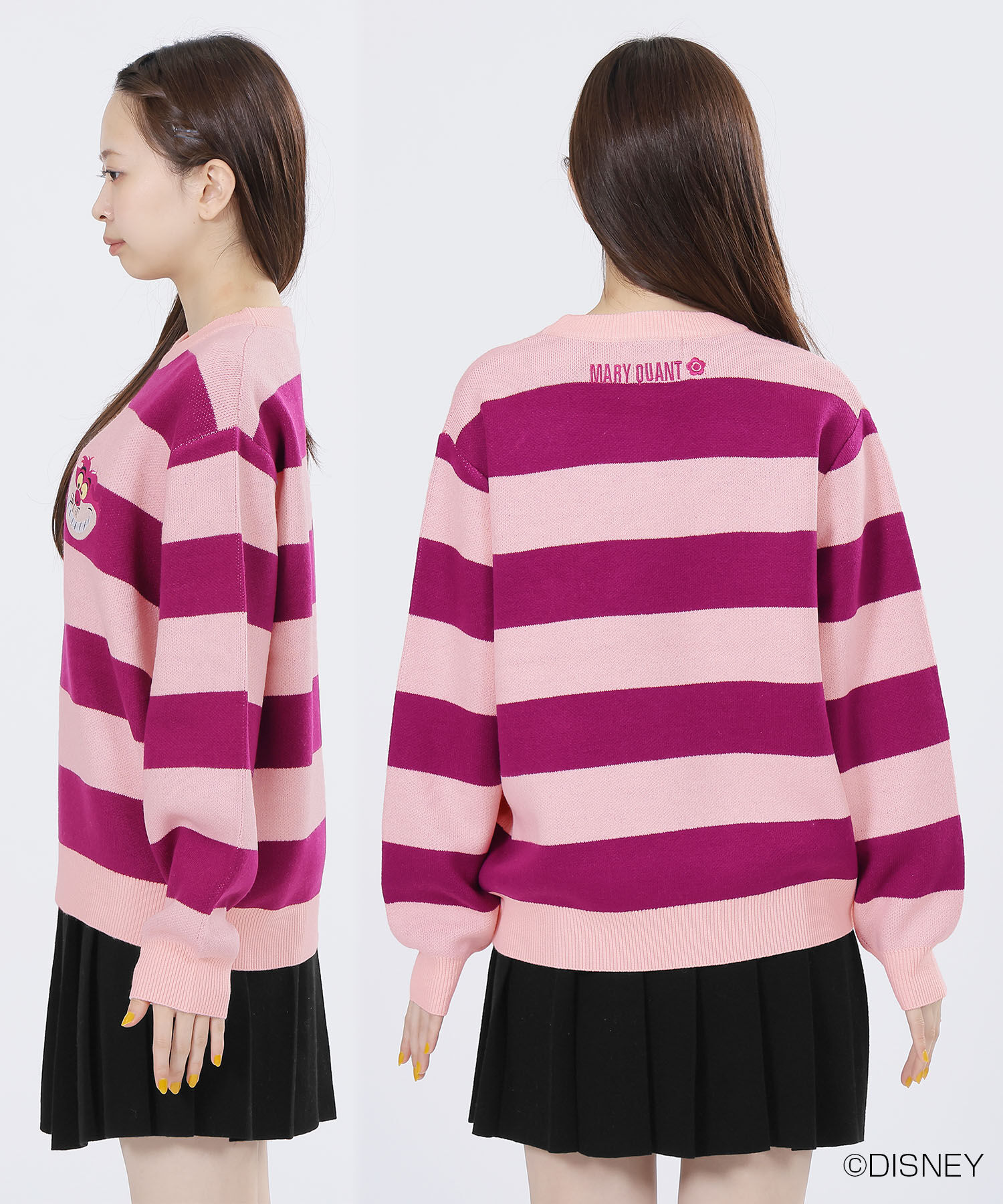 MARY QUANT「チェシャ猫デザインニット プルオーバー」|スウェット・ジャージ|