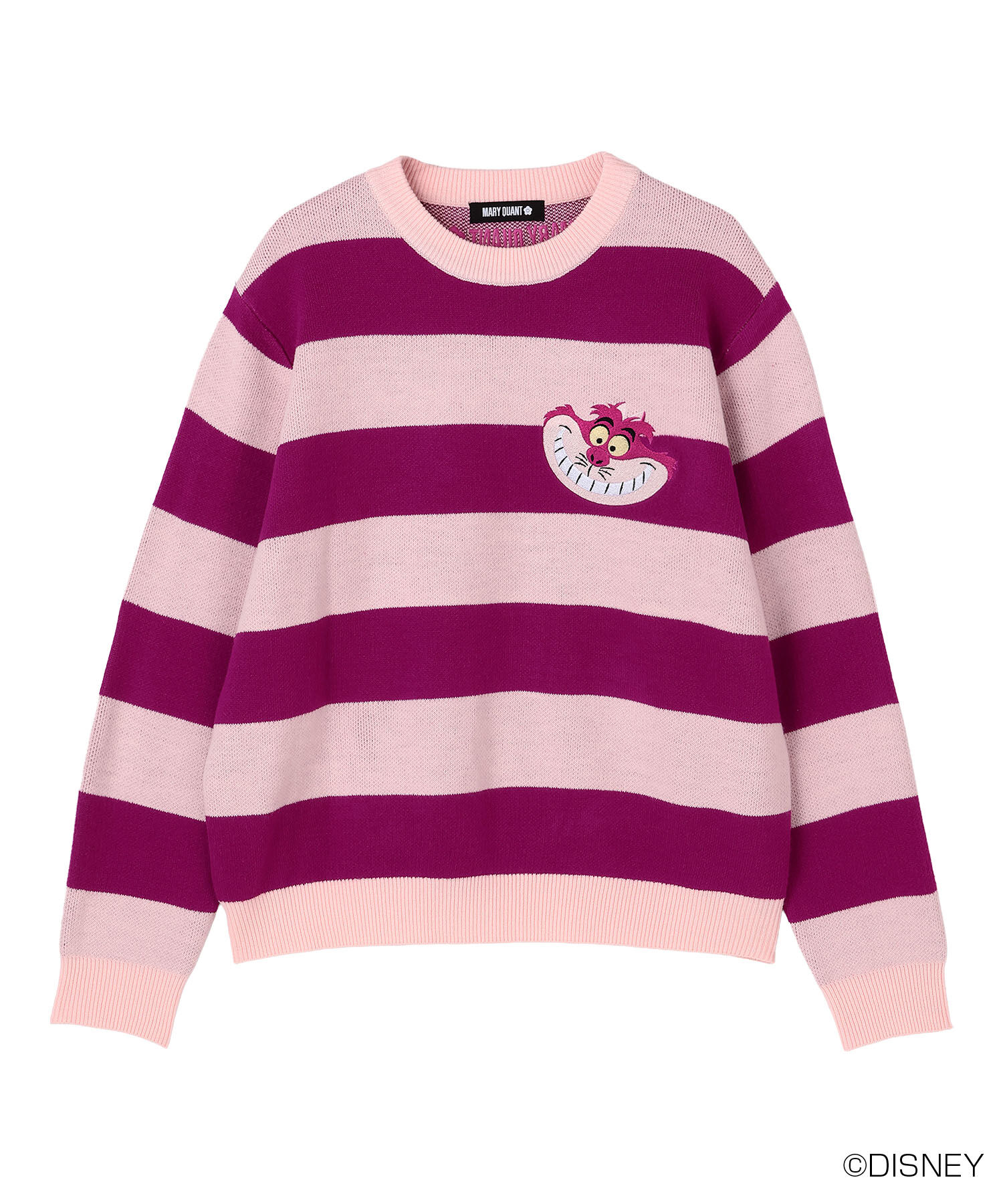 MARY QUANT「チェシャ猫デザインニット プルオーバー」|スウェット・ジャージ|