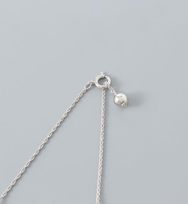  「assembleⅡ ボール マルチウェイ Y字ロングネックレス」|ネックレス|